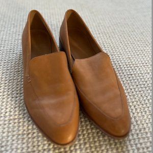 Madewell the frances loafer- amber brown- like new